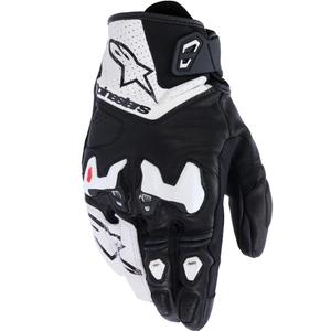 Rukavice na motorku Alpinestars SP-R TECH bílo-černé