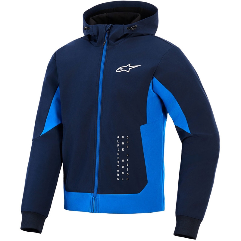 Alpinestars Radium Tech Hoodie motoros pulóver sötétkék-kék