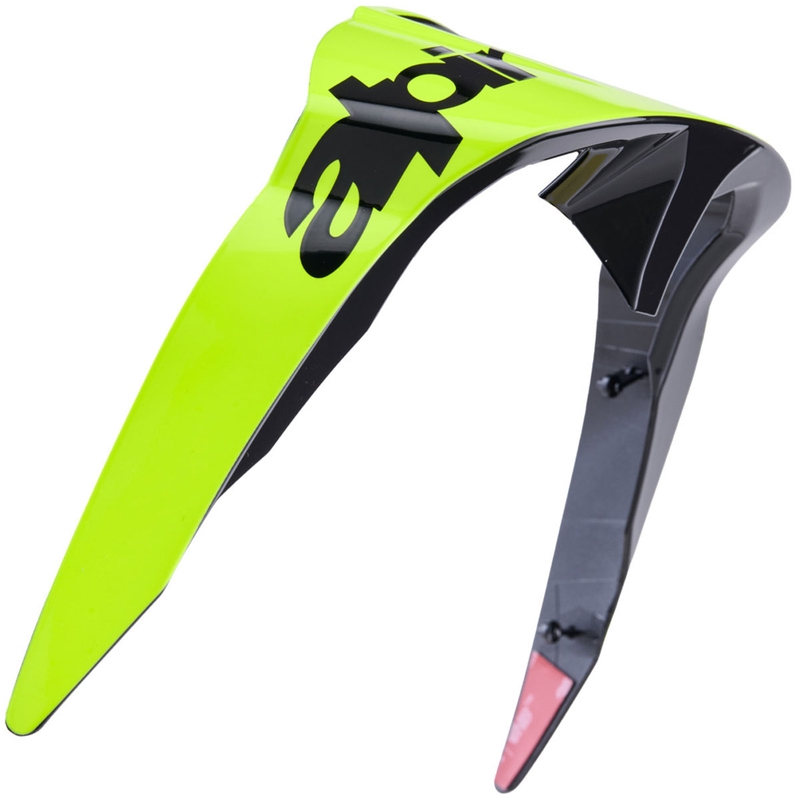 Alpinestars Supertech R10 Arius motoros sisakokhoz aerodinamikai spoiler, standard profilú fluo sárga-fekete