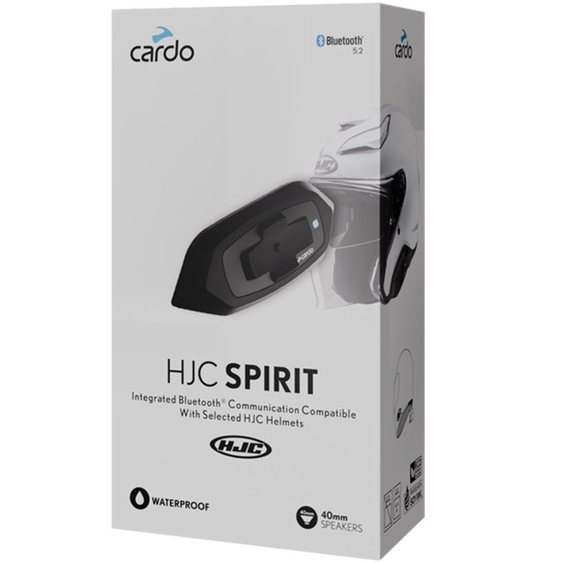 Interkom na motorku Cardo HJC Spirit černý