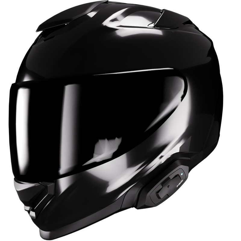 Interkom na motorku Cardo HJC Packtalk černý