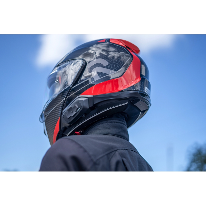 Interkom na motorku Cardo HJC Packtalk černý