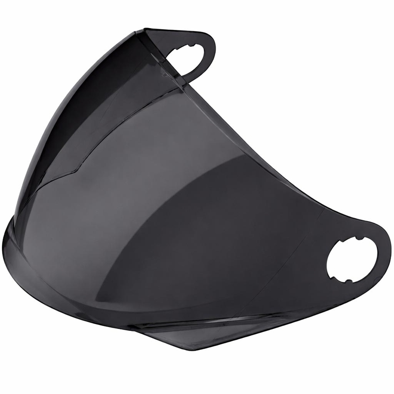 Cassida Jet Tech 2.0 motoros bukósisakhoz plexi sötét füstös