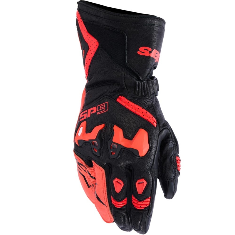 Alpinestars SP-9 motoros kesztyű fekete-fluo piros