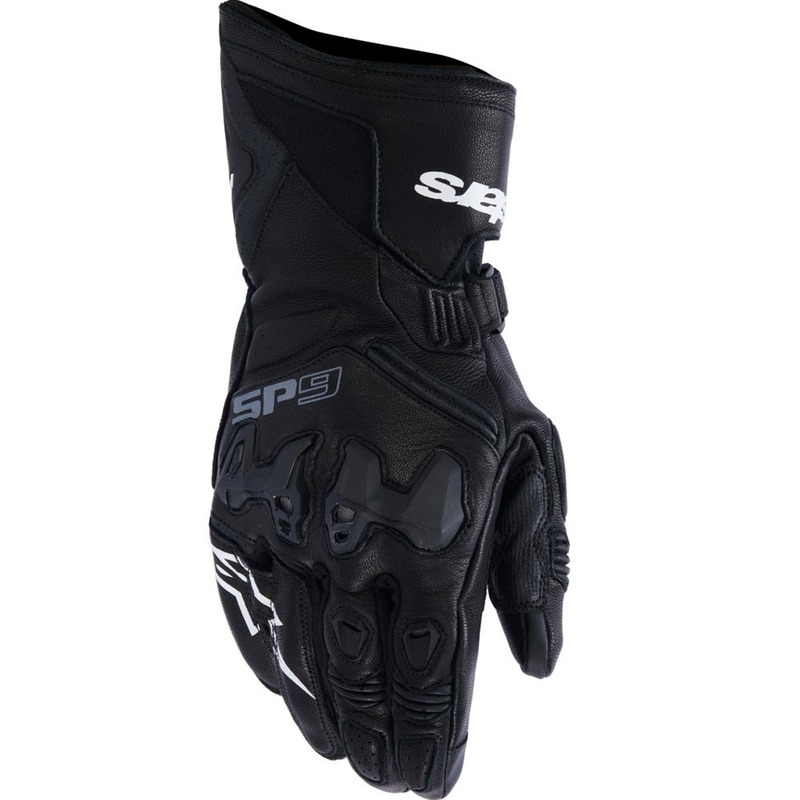 Alpinestars SP-9 motoros kesztyű fekete-fehér