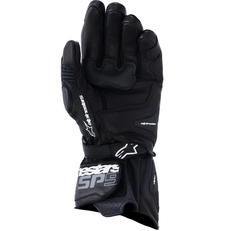 Alpinestars SP-9 motoros kesztyű fekete-fehér