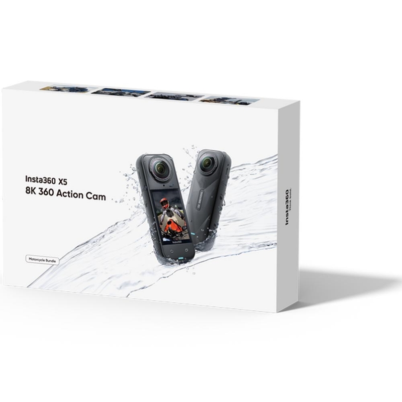 Insta360 X5 Motorcycle Bundle akciókamera fekete