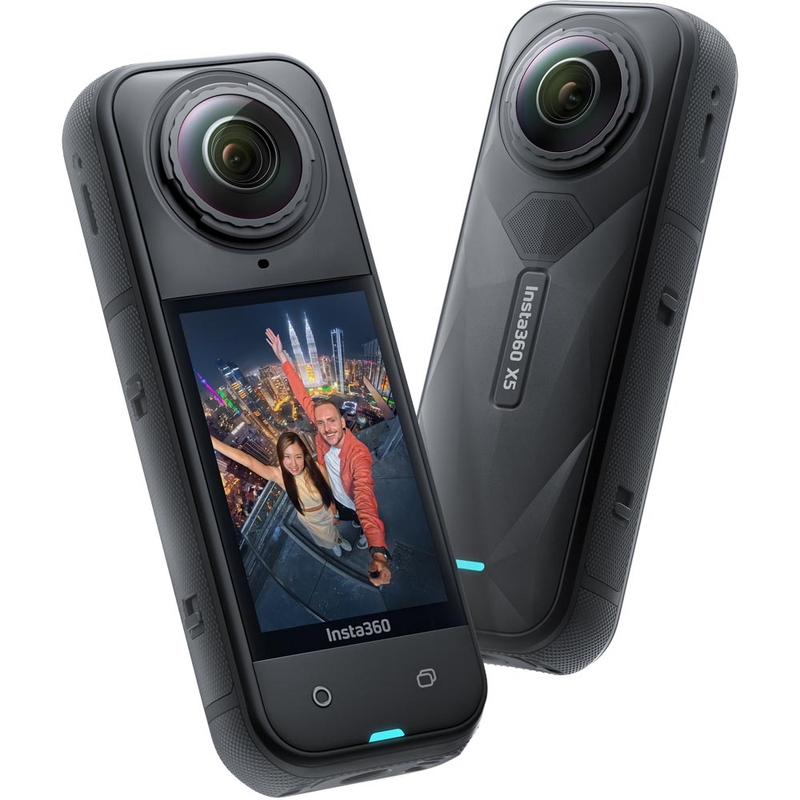Insta360 X5 akciókamera fekete