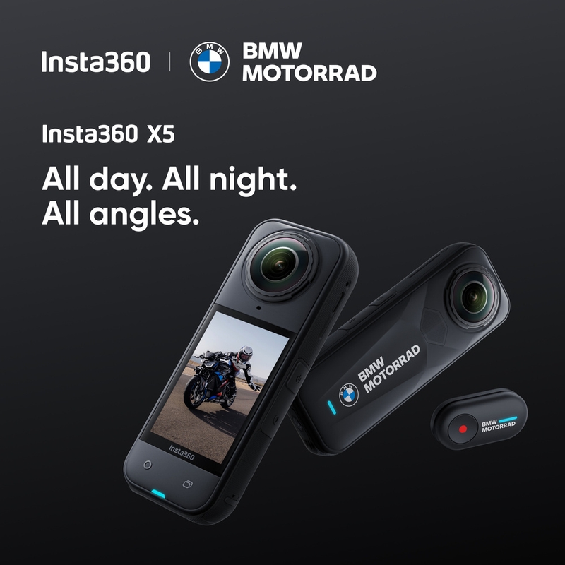 Akční kamera Insta360 X5 BMW Motorrad Edition černá