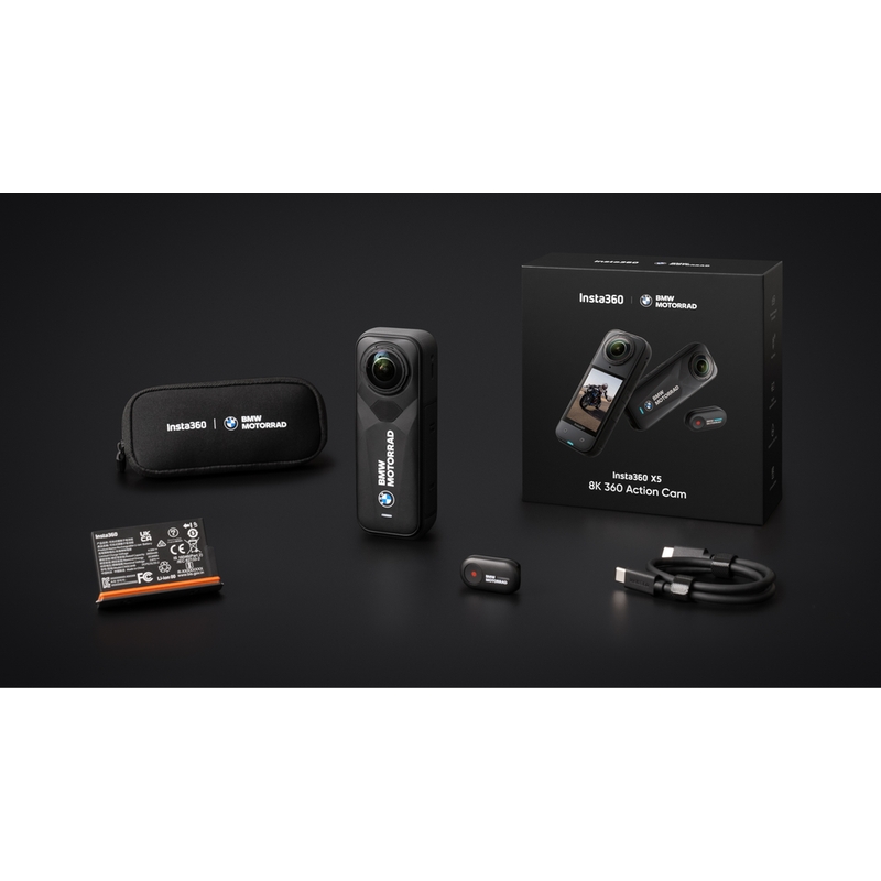 Akční kamera Insta360 X5 BMW Motorrad Edition černá