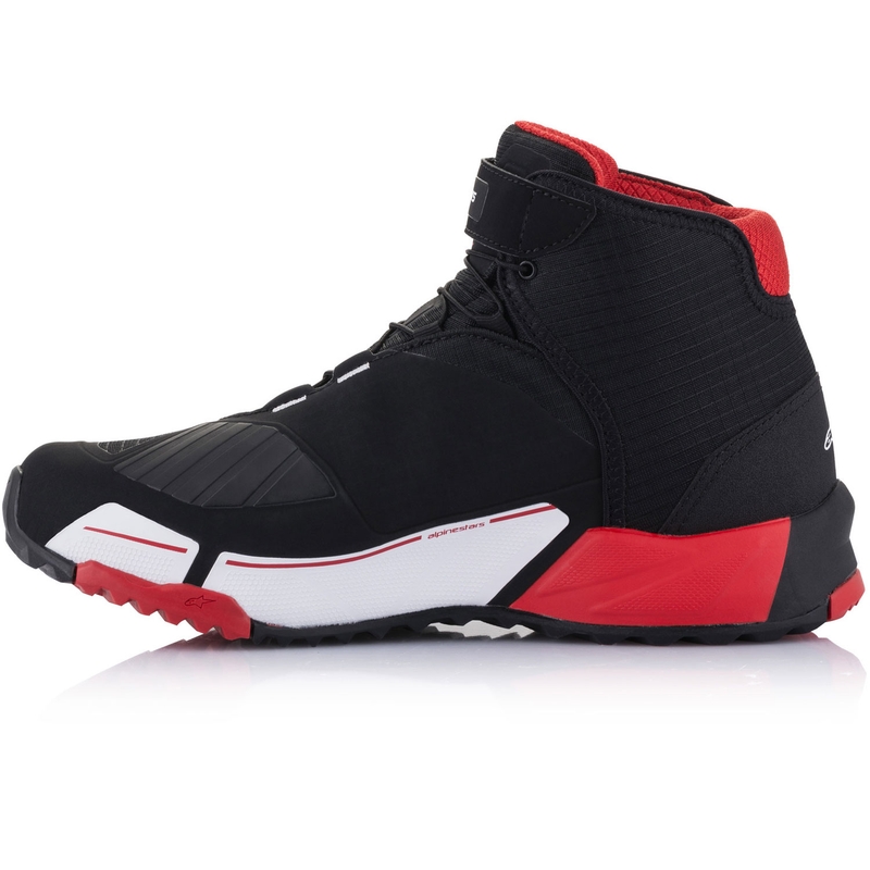 Alpinestars CR-X Drystar MM93 kollekció motoros cipő fekete-piros-fehér