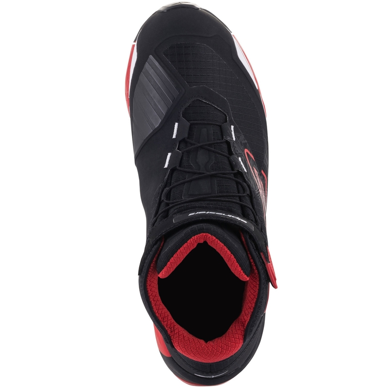 Alpinestars CR-X Drystar MM93 kollekció motoros cipő fekete-piros-fehér