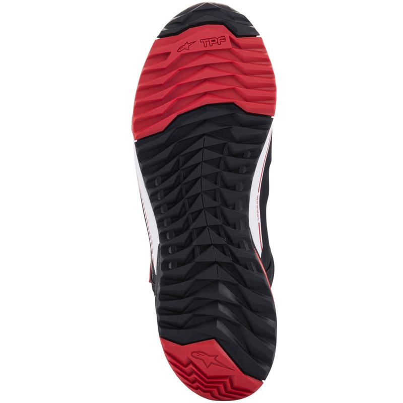 Alpinestars CR-X Drystar MM93 kollekció motoros cipő fekete-piros-fehér