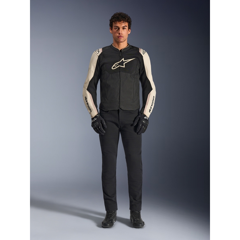 Alpinestars T-SPS Air V2 motoros kabát fekete-homok