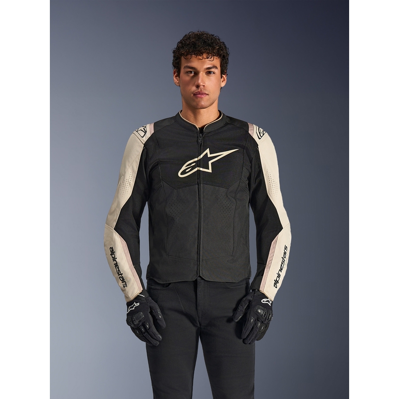 Alpinestars T-SPS Air V2 motoros kabát fekete-homok