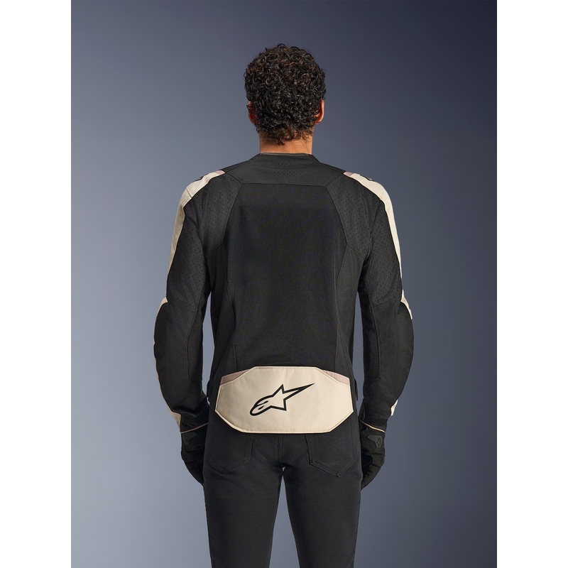 Alpinestars T-SPS Air V2 motoros kabát fekete-homok