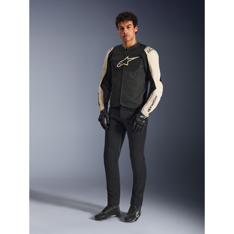 Alpinestars T-SPS Air V2 motoros kabát fekete-homok
