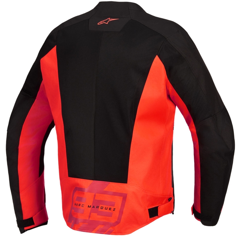 Alpinestars C-1 AIR MM93 kollekció motoros kabát fluo piros-piros-fekete