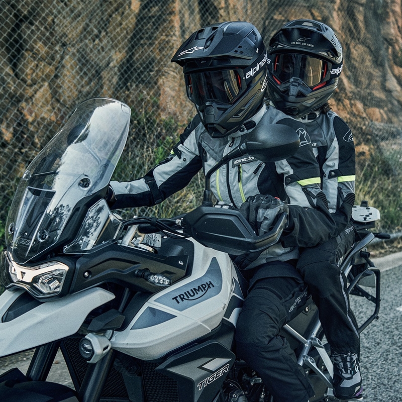 Alpinestars Bogota Pro Drystar 3 évszak 2025 motorkerékpár nadrág fekete - II. minőség