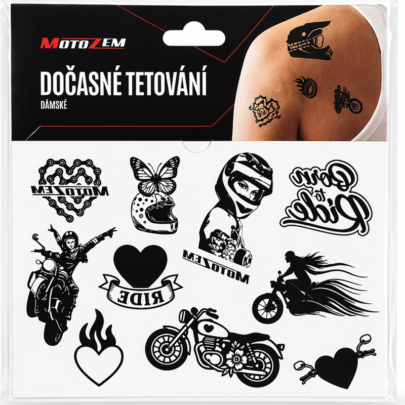 MotoZem Női ideiglenes tetoválás
