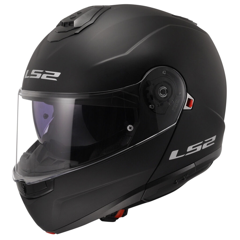 LS2 FF908 Strobe II felnyitható bukósisak fekete matt - II. minőség
