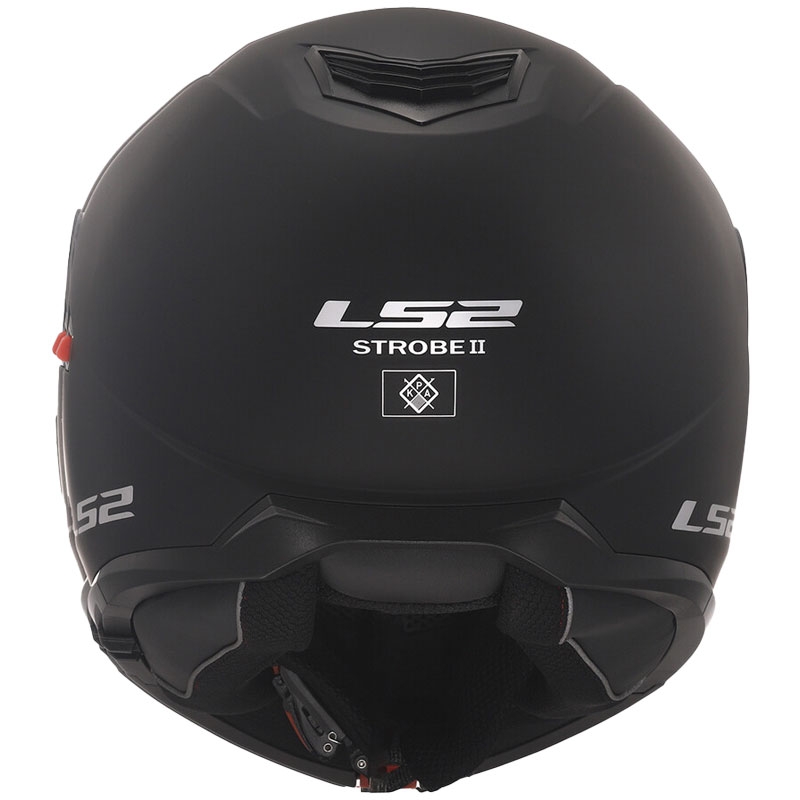 LS2 FF908 Strobe II felnyitható bukósisak fekete matt - II. minőség