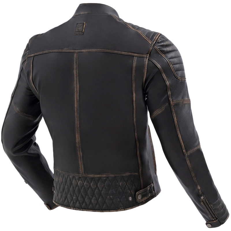 Rebelhorn Hunter II motoros bőrkabát barna - II. minőség