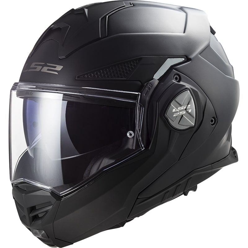 LS2 FF901 Advant X Solid hátrahajtható állú bukósisak fekete matt - II. minőség