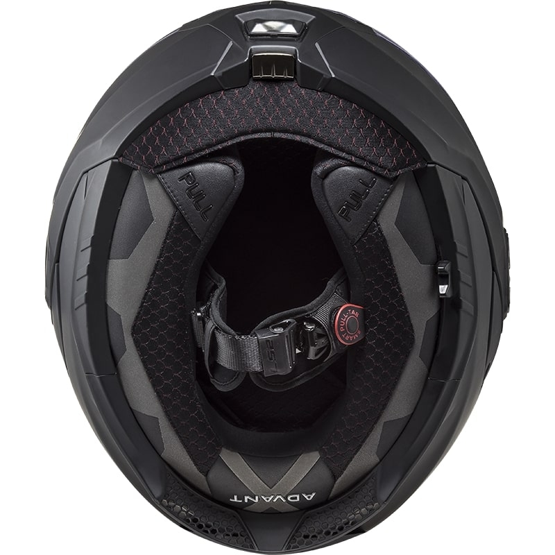 LS2 FF901 Advant X Solid hátrahajtható állú bukósisak fekete matt - II. minőség