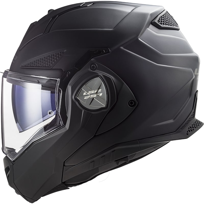 LS2 FF901 Advant X Solid hátrahajtható állú bukósisak fekete matt - II. minőség