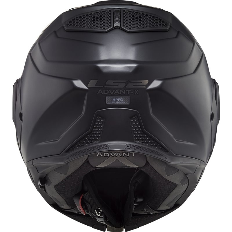 LS2 FF901 Advant X Solid hátrahajtható állú bukósisak fekete matt - II. minőség