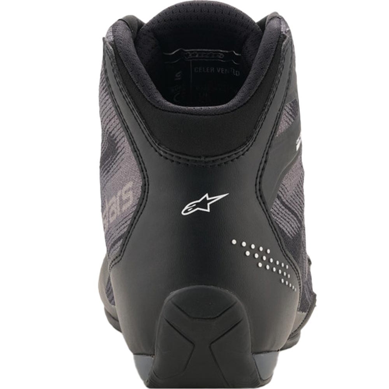 Alpinestars Celer Vented motoros cipő fekete-sötétszürke