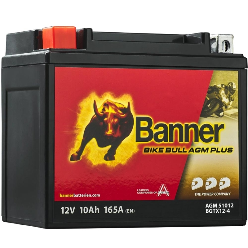 Banner Bike Bull AGM PLUS AGM PLUS 510 12 / BGTX12-4 - GTX12-4 AMG akkumulátor
