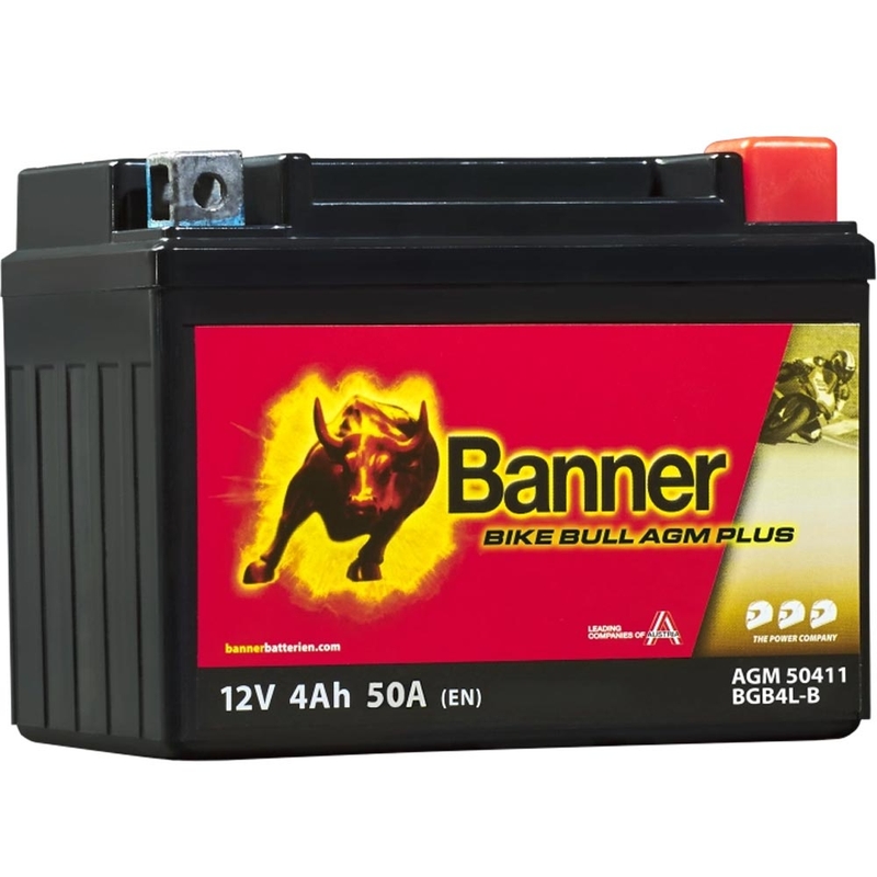 Banner Bike Bull AGM PLUS 504 11 / BGB4L-B - GB4L-B AGM akkumulátor