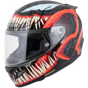 HJC RPHA 12 Venom 3 Marvel zárt motoros bukósisak fekete-piros