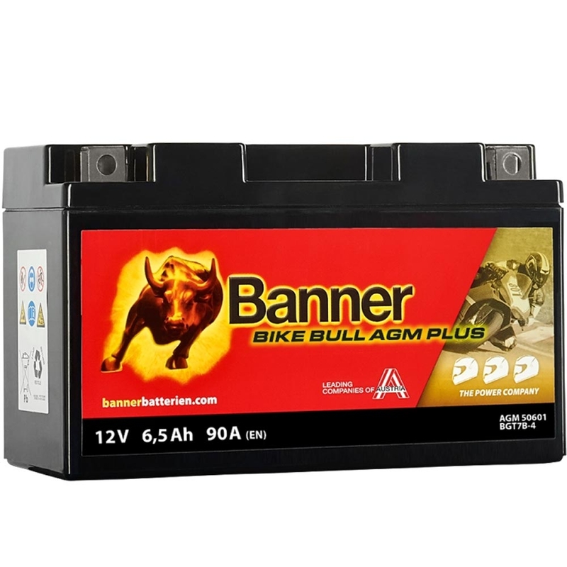 AGM baterie Banner Bike Bull AGM PLUS AGM PLUS 506 01 / BGT7B-4 - GT7B-4