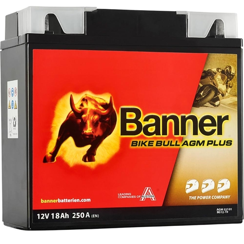 Banner Bike Bull AGM PLUS AGM PLUS 521 01 / BG12-19 - G12-19 AMG akkumulátor