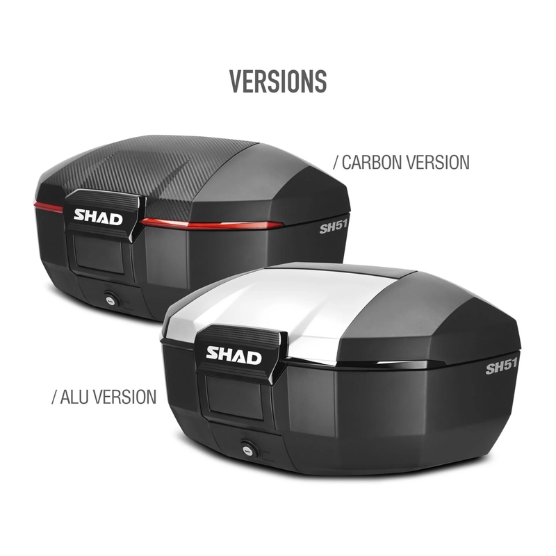 Felső csomagtartó SHAD SH51 alumínium