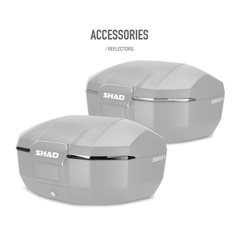 Felső csomagtartó SHAD SH51 alumínium