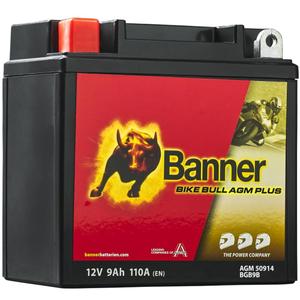 AGM baterie Banner Bike Bull AGM PLUS AGM PLUS 509 14 / BGB9B - GB9B