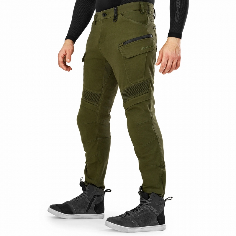 Shima Giro 3.0 hosszabított motoros nadrág khaki