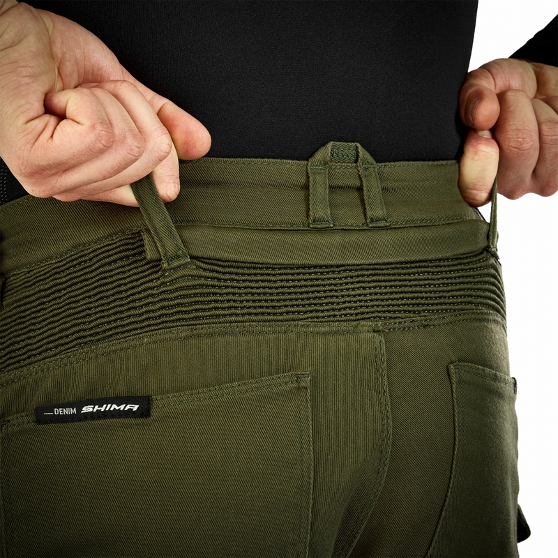 Shima Giro 3.0 hosszabított motoros nadrág khaki