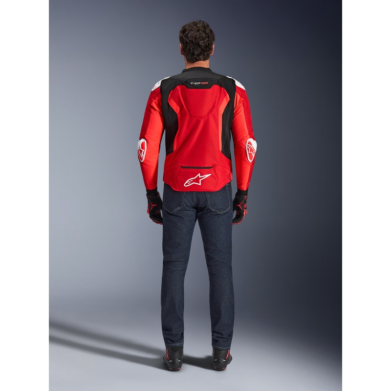 Alpinestars T-GP AIR motoros kabát piros-fluo piros-fehér-fekete