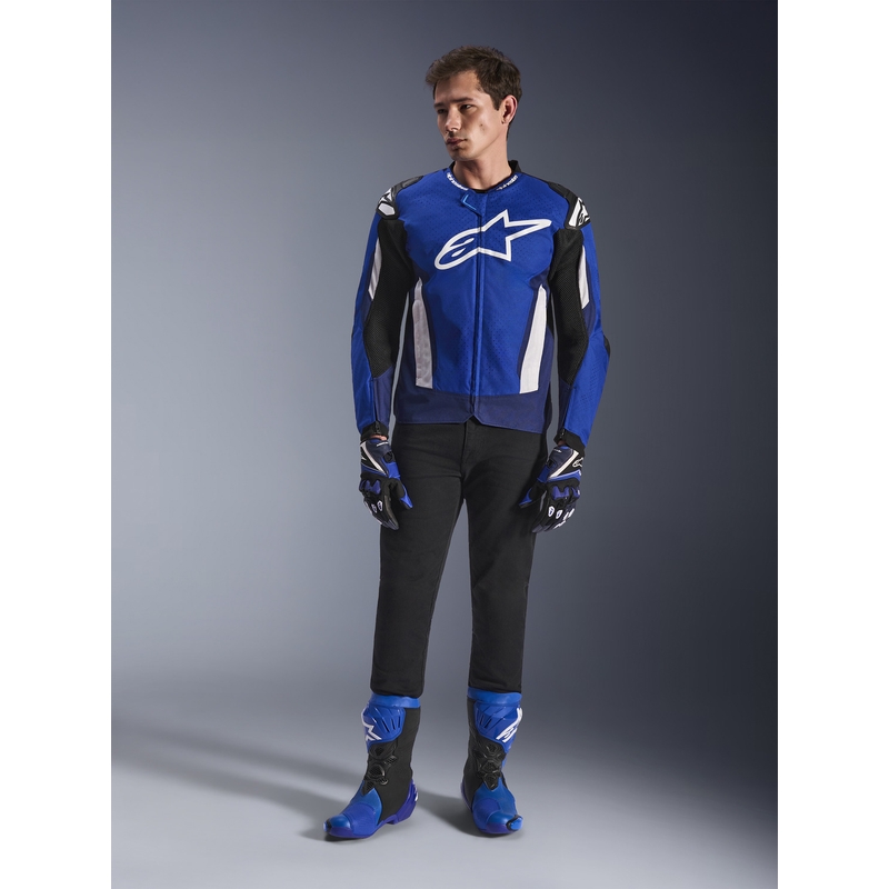 Alpinestars T-GP AIR motoros kabát kék-fehér-fekete