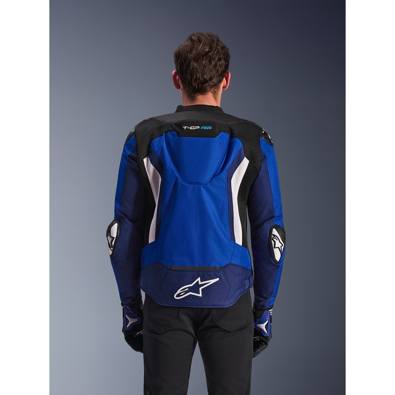 Alpinestars T-GP AIR motoros kabát kék-fehér-fekete