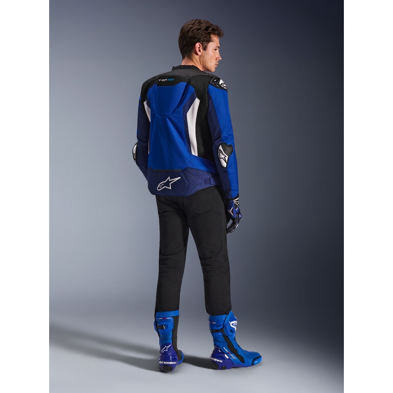 Alpinestars T-GP AIR motoros kabát kék-fehér-fekete