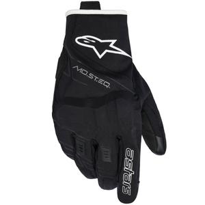 Alpinestars MOBLAST WATERPROOF motoros kesztyű fekete-fehér off white