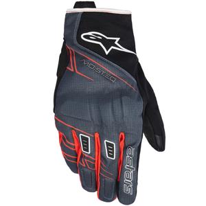 Alpinestars MOBLAST WATERPROOF motoros kesztyű fekete-antracit-narancssárga