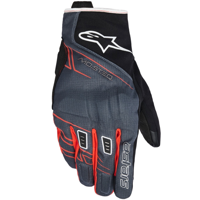 Alpinestars MOBLAST WATERPROOF motoros kesztyű fekete-antracit-narancssárga