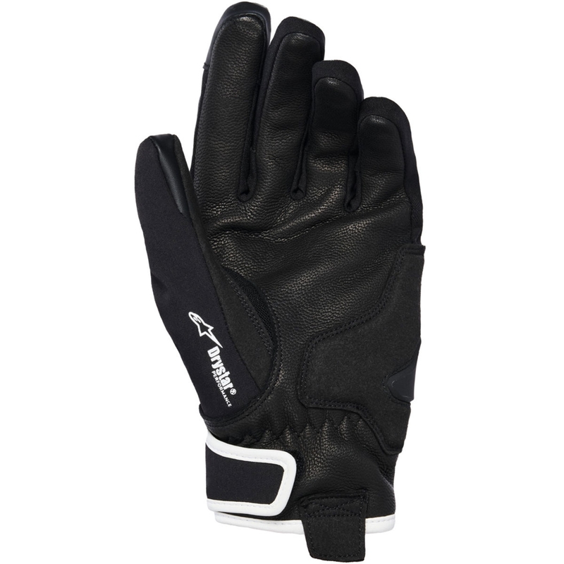 Alpinestars STELLA MOBLAST WATERPROOF női motoros kesztyű szürke-fekete-fluo rózsaszín-türkizkék-fehér